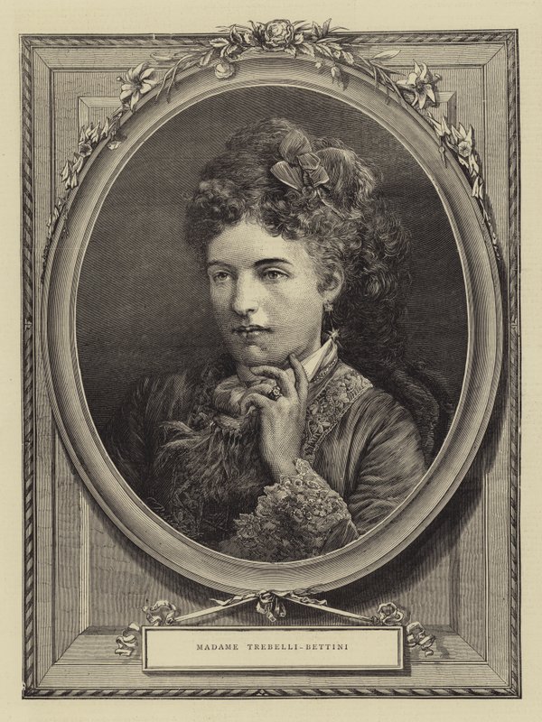 Madame Trebelli-Bettini (grawerunek) autorstwa English School