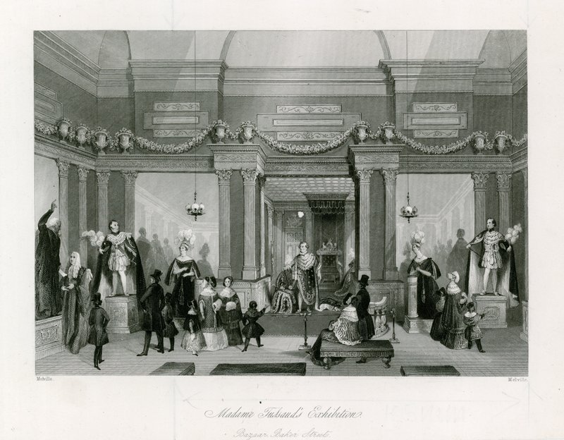 Wystawa Madame Tussauds, Bazar, Baker Street autorstwa English School