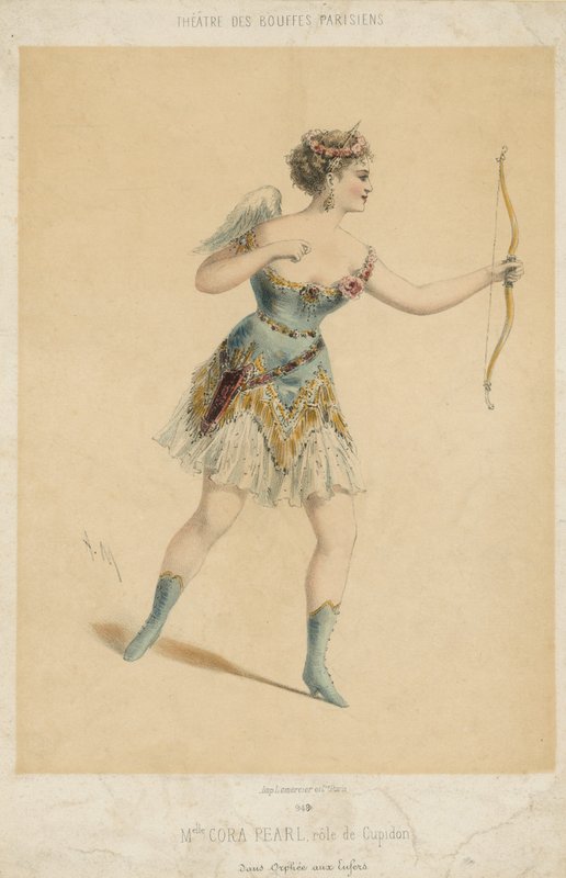 Mademoiselle Cora Pearl autorstwa English School