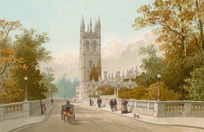 Magdalena z mostu – Oxford autorstwa English School
