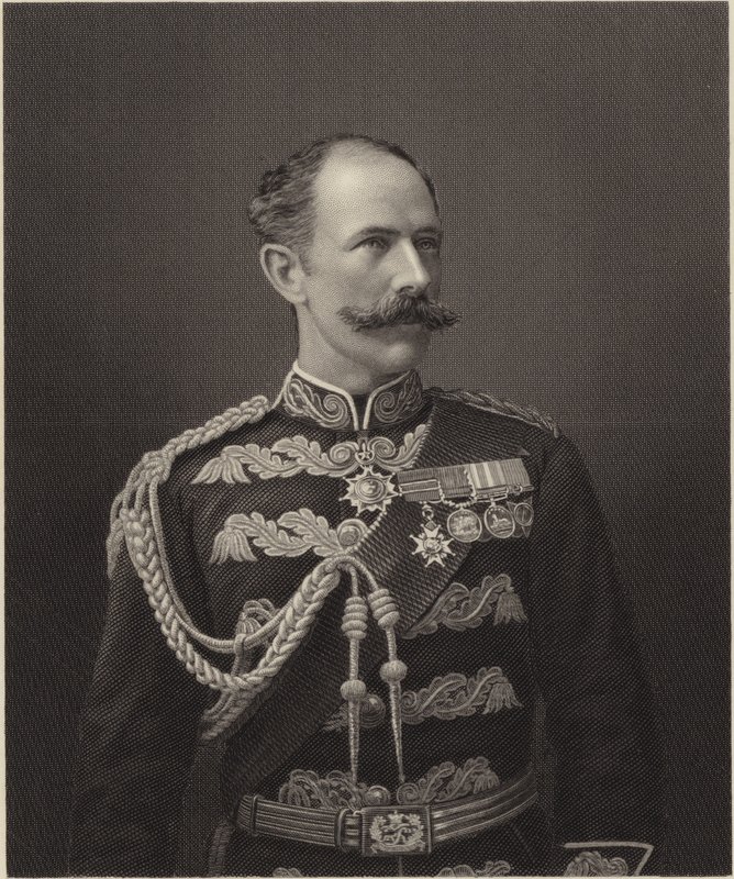 Generał dywizji Sir Herbert Stewart autorstwa English School
