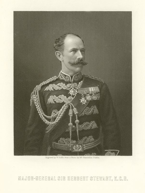 Generał dywizji Sir Herbert Stewart autorstwa English School