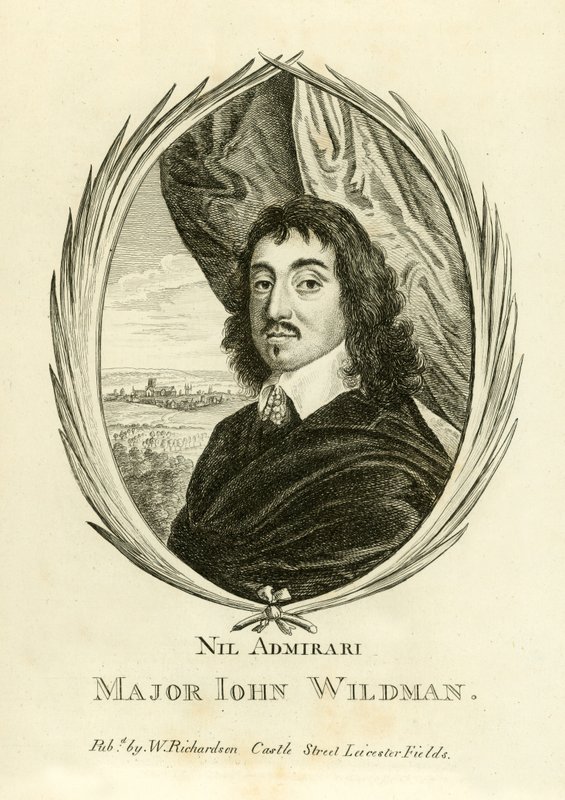 Major John Wildman autorstwa English School