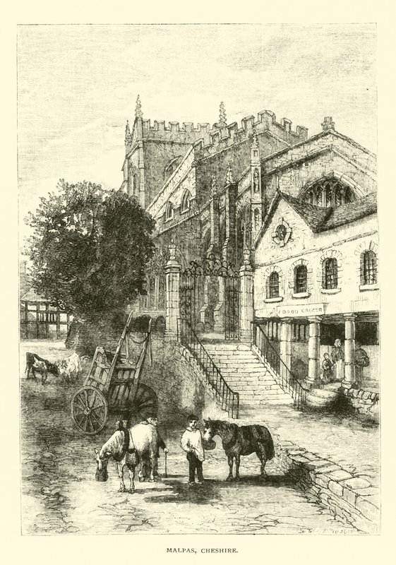 Malpas, Cheshire autorstwa English School