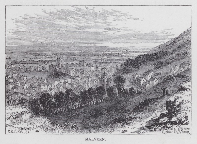 Malvern (grawerowanie) autorstwa English School