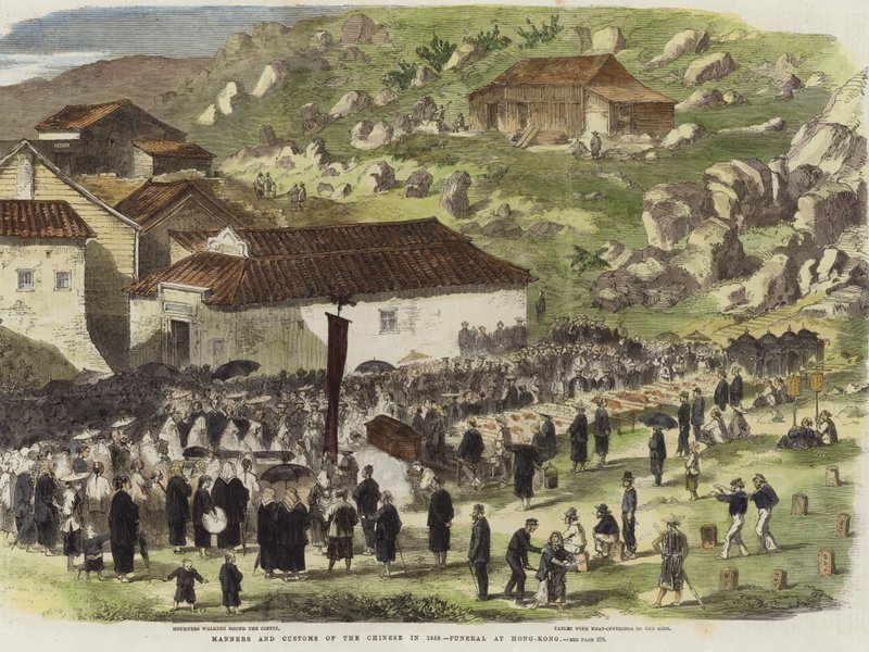Maniery i obyczaje Chińczyków w 1859 r. autorstwa English School