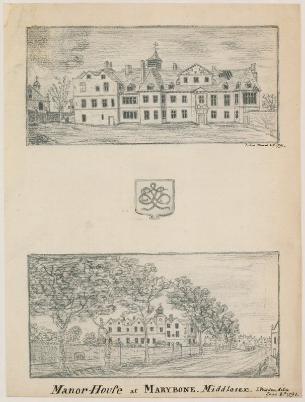 Manor House w Marylebone, Londyn autorstwa English School