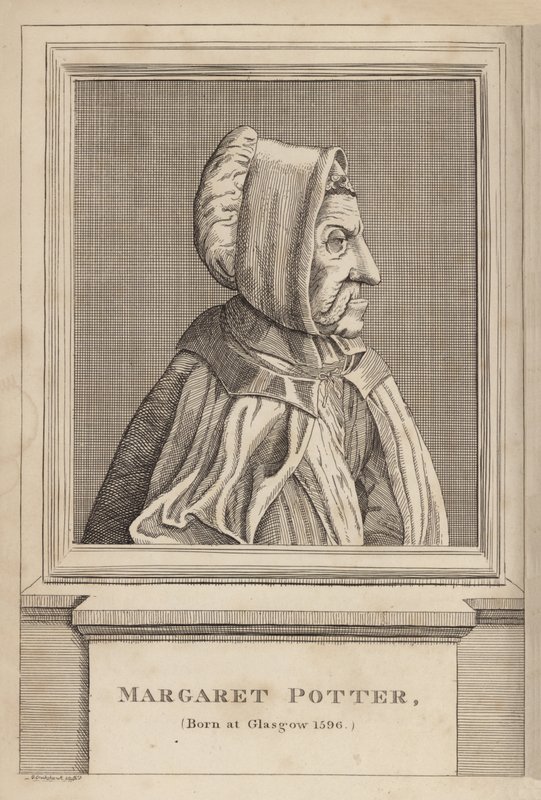 Margaret Potter, urodzona w Glasgow 1596 autorstwa English School