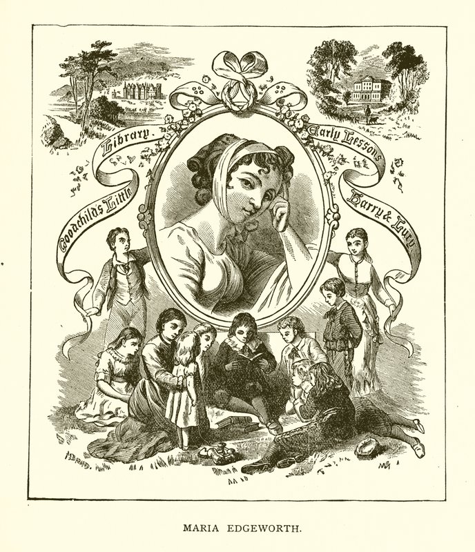 Maria Edgeworth autorstwa English School