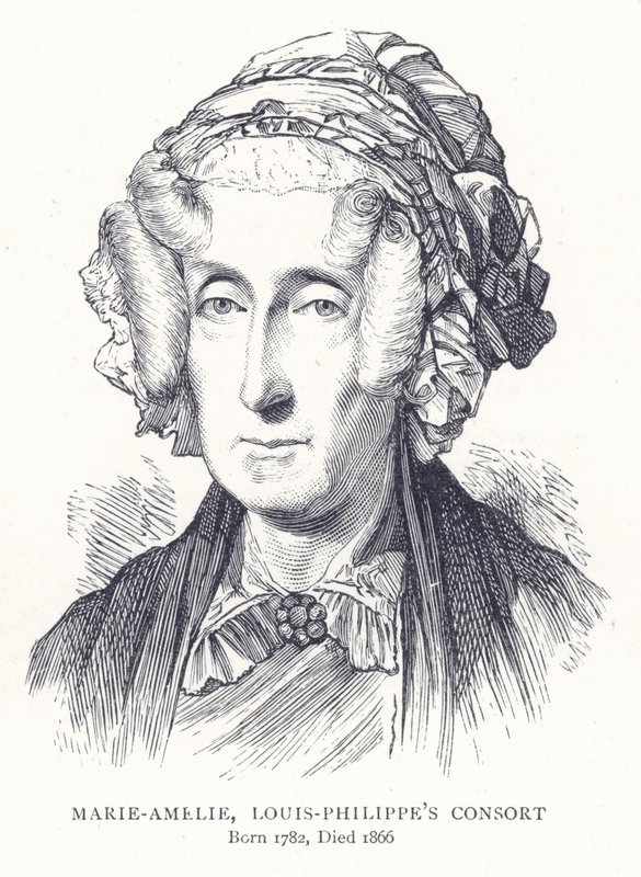 Marie-Amelie, Louis-Philippes Consort autorstwa English School