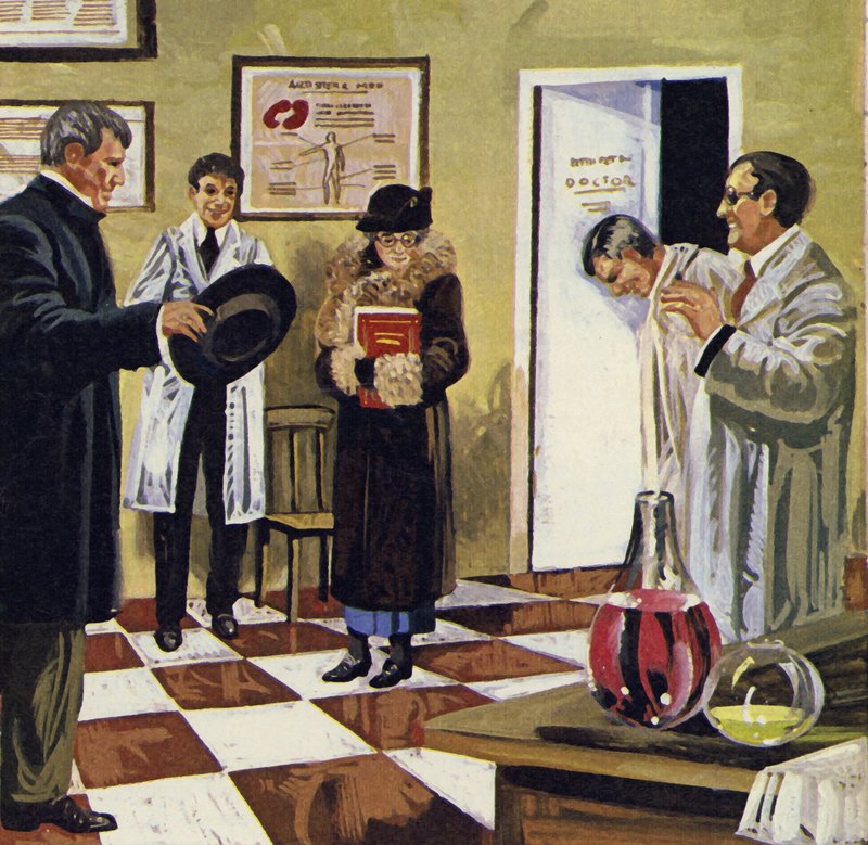 Marie Curie była wątłą starą kobietą, kiedy zmarła w 1934 roku autorstwa English School