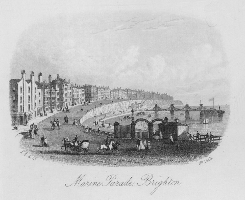 Parada Morska, Brighton autorstwa English School