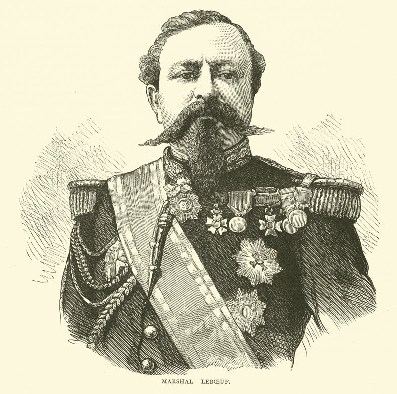 Marszałek Leboeuf, 1871 autorstwa English School