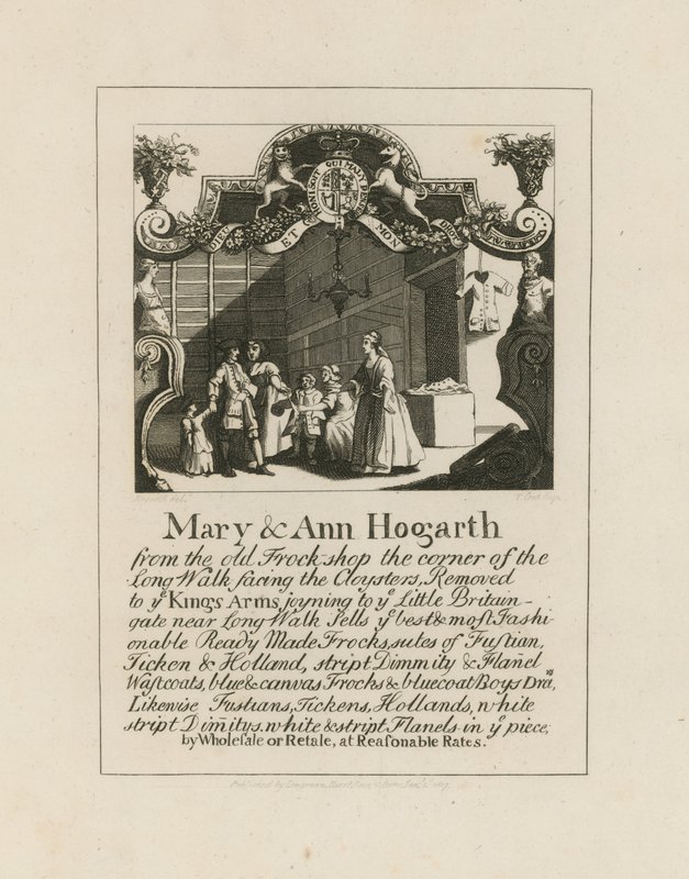 Mary & Ann Hogarth autorstwa English School