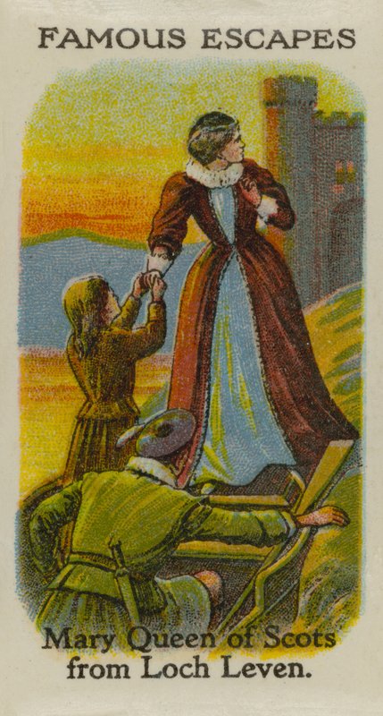 Mary Queen of Scots z Loch Leven autorstwa English School