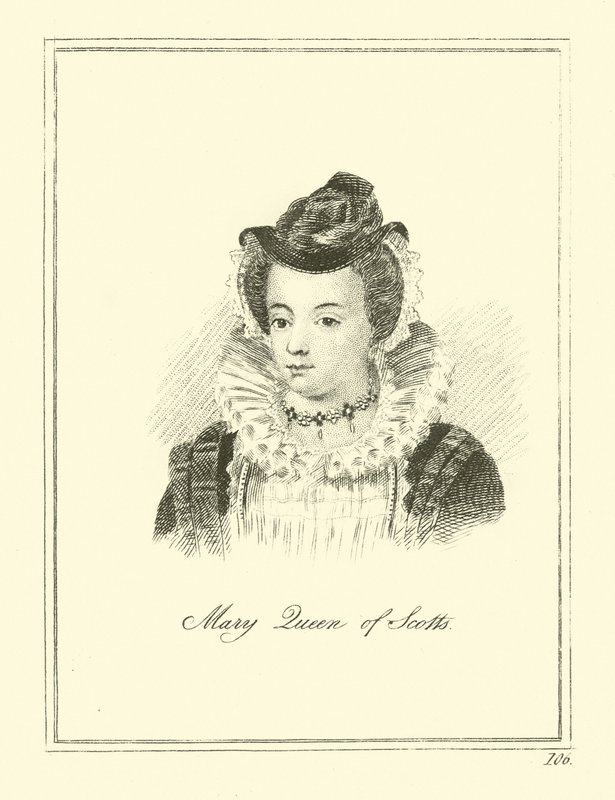 Mary Królowa Szkotów autorstwa English School
