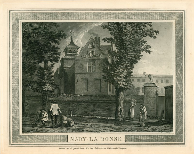 Pałac Marylebone autorstwa English School