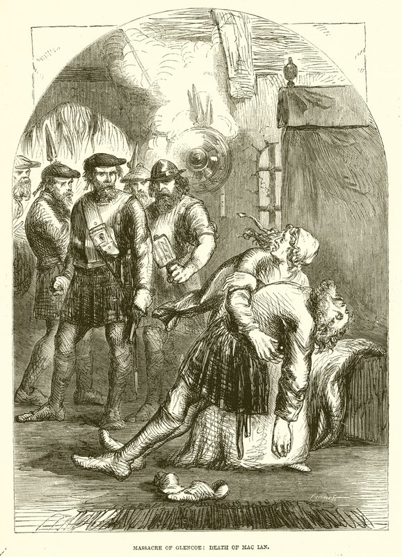 Masakra Glencoe: Śmierć Mac Lan autorstwa English School