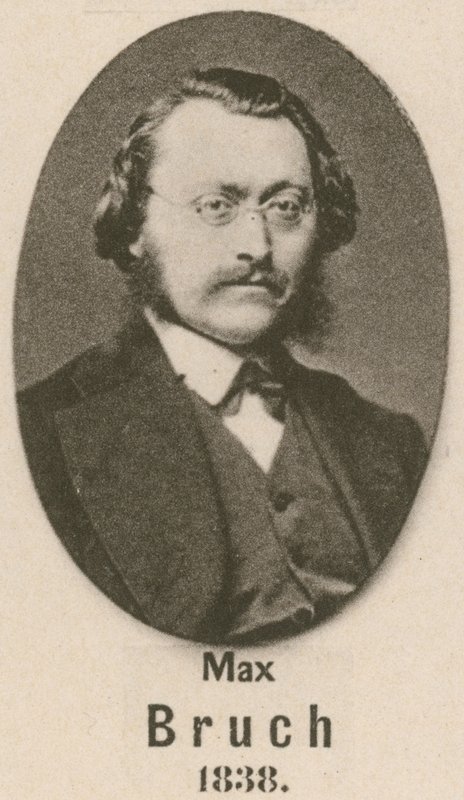 Max Bruch (grawerunek) autorstwa English School