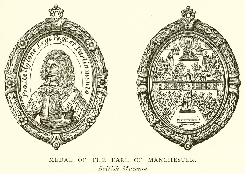 Medal hrabiego Manchesteru autorstwa English School