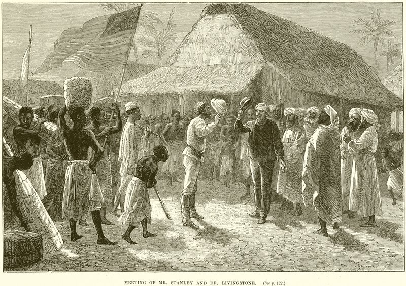 Spotkanie pana Stanleya i dr Livingstone