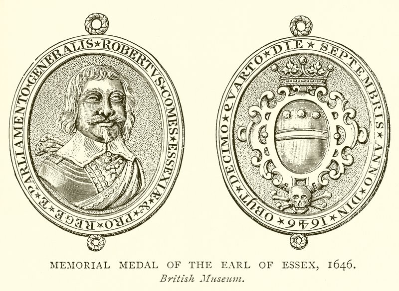 Medal pamiątkowy hrabiego Essex, 1646 autorstwa English School
