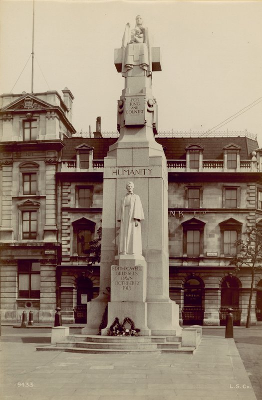 Pomnik Edith Cavell, autorstwa English School