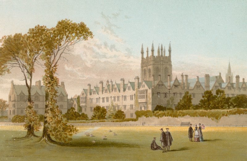 Merton College--Oxford autorstwa English School