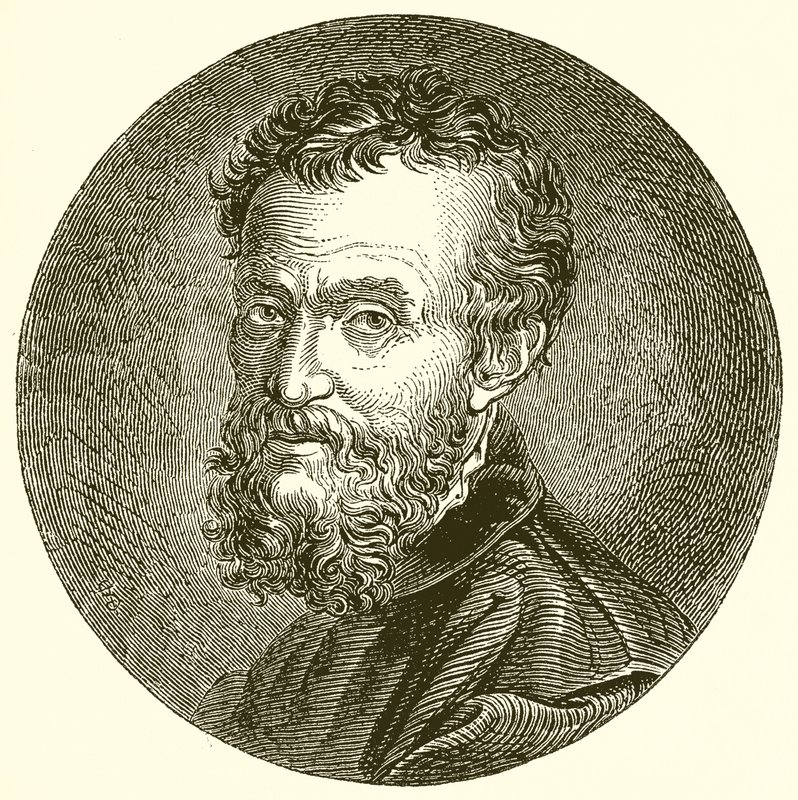 Michał Anioł autorstwa English School