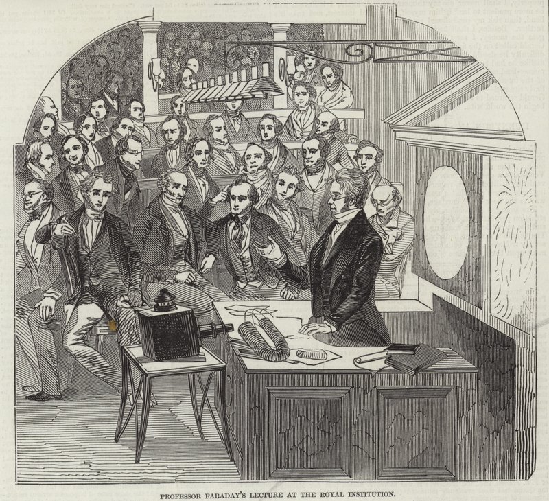 Michael Faraday autorstwa English School