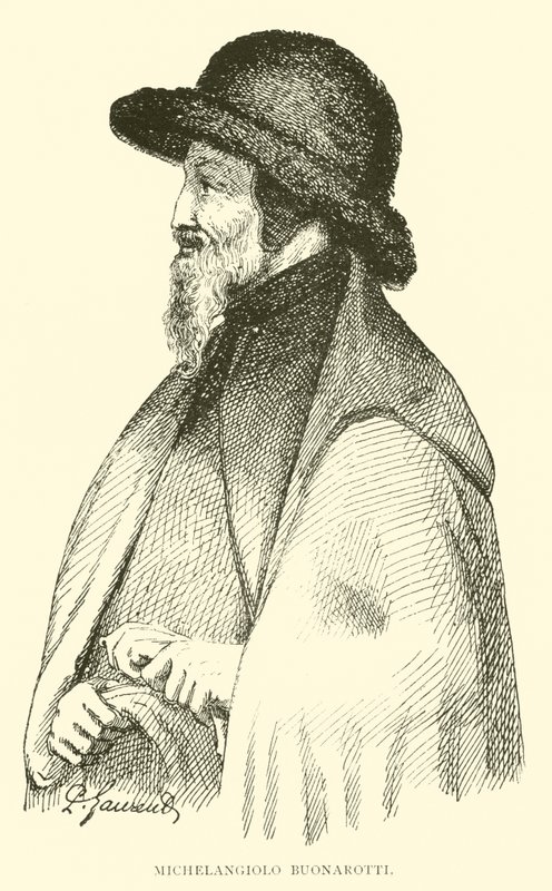 Michał Anioł Buonarroti (grafika) autorstwa English School