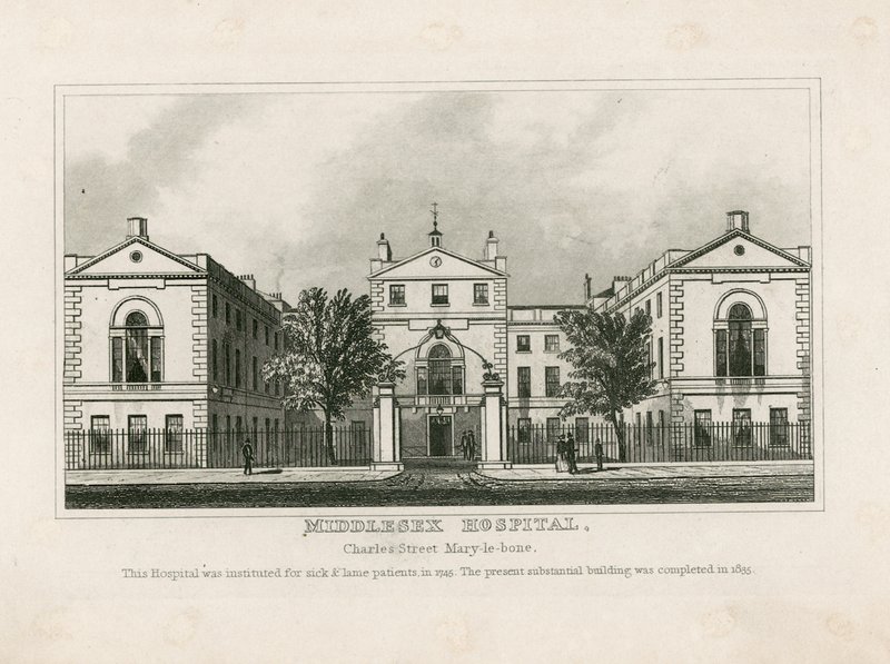 Szpital Middlesex autorstwa English School