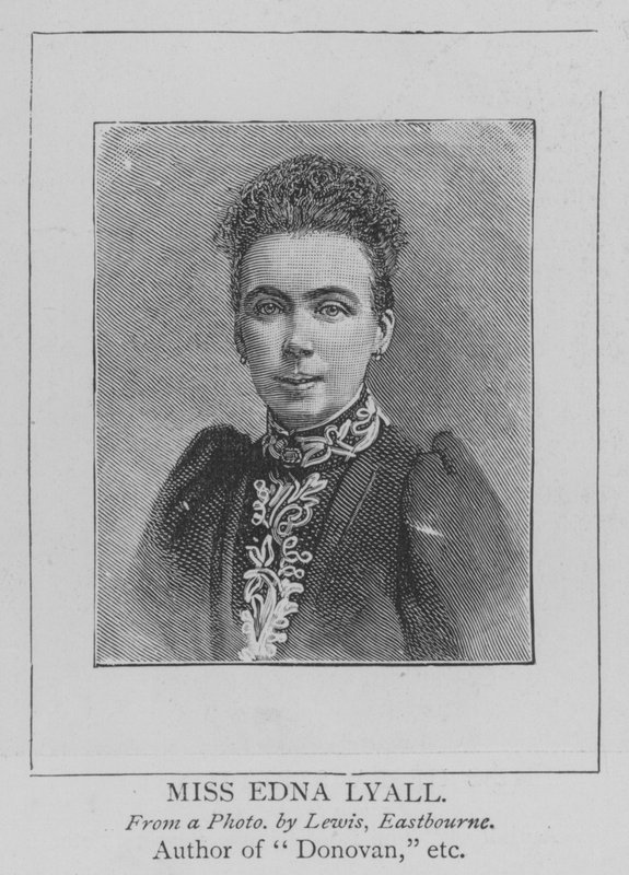 Panna Edna Lyall (Grawerowanie) autorstwa English School