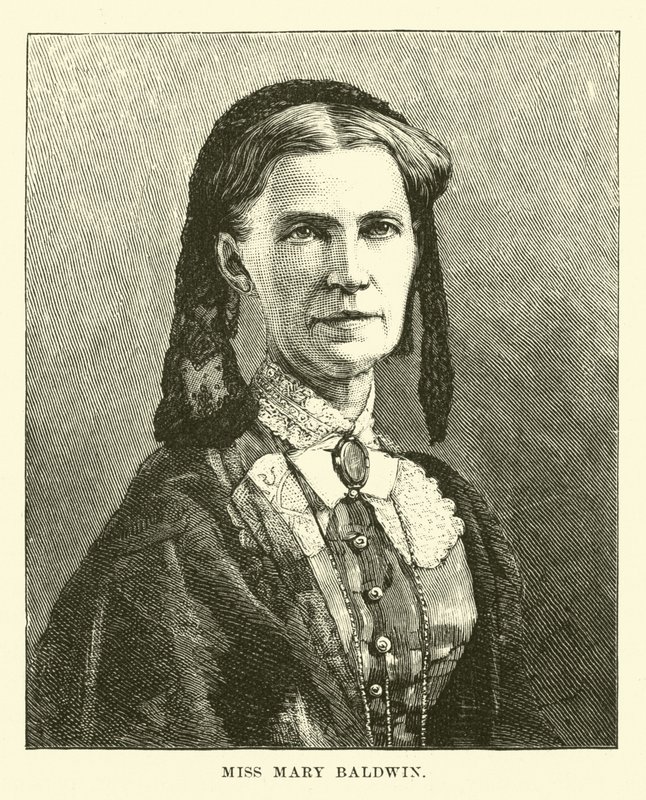 Panna Mary Baldwin autorstwa English School