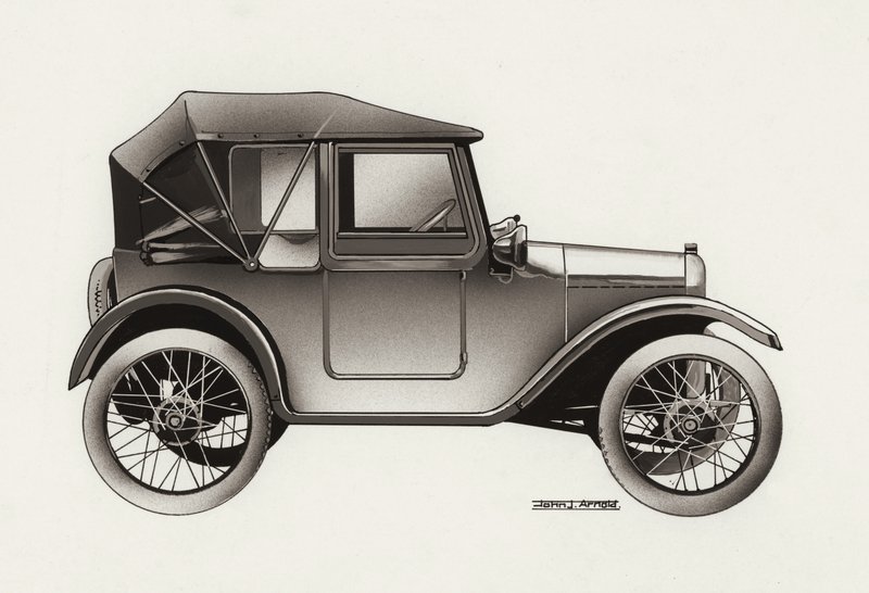 Model T Ford autorstwa English School