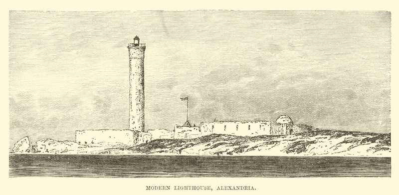 Nowoczesna latarnia morska, Aleksandria autorstwa English School