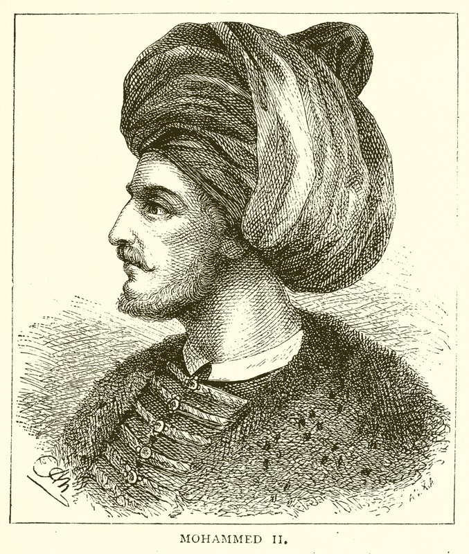 Mahomet II autorstwa English School