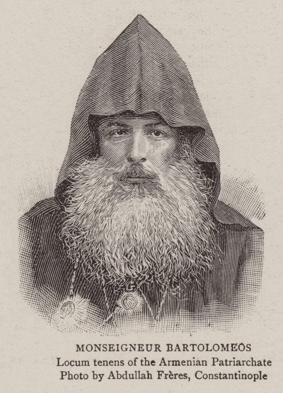 Monseigneur Bartolomeos (Grawerowanie) autorstwa English School