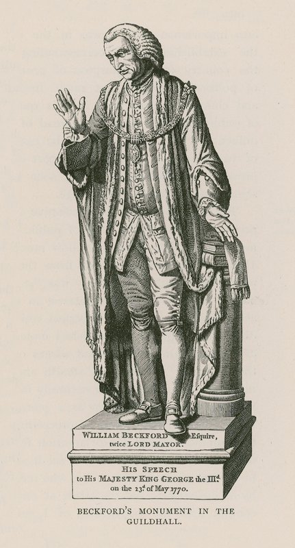 Pomnik Williama Beckforda autorstwa English School