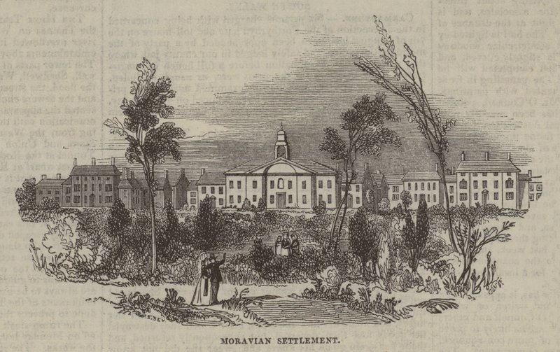 Osada Morawska autorstwa English School