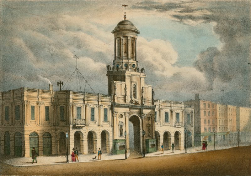 Morgans Ulepszony Scenariusz Protean: The Royal Exchange, Londyn autorstwa English School