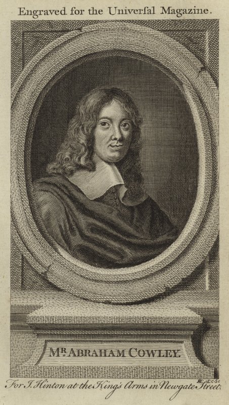 Pan Abraham Cowley autorstwa English School