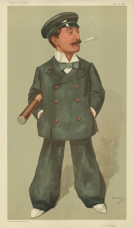 Pan Andrew Barclay Walker, Ailsa, 21 maja 1896, komiks Vanity Fair autorstwa English School