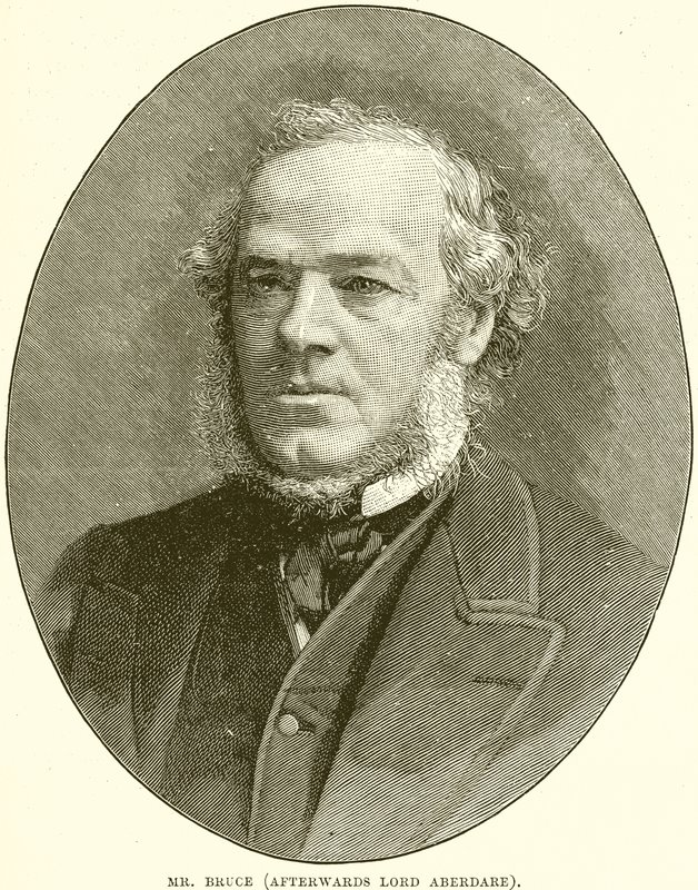 Pan Bruce (Potem Lord Aberdare) autorstwa English School