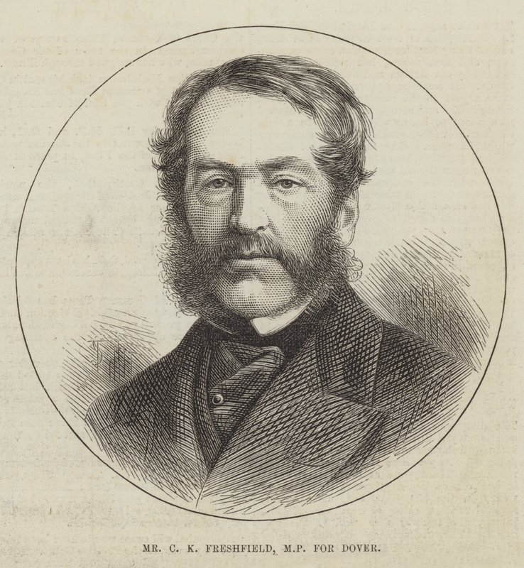 Pan C K Freshfield, poseł do Dover (grawerowanie) autorstwa English School