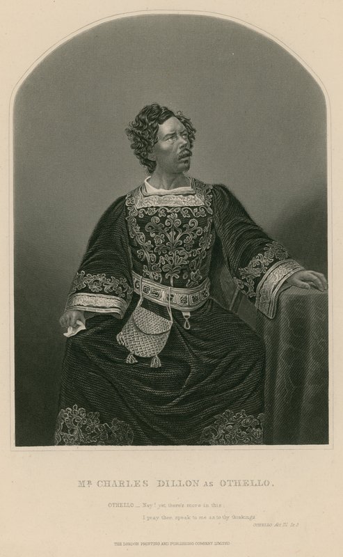 Pan Charles Dillon jako Otello autorstwa English School