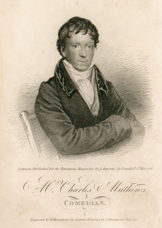 Pan Charles Matthews, komik autorstwa English School