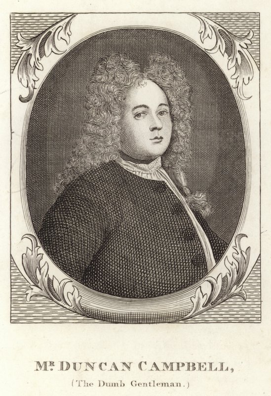 Pan Duncan Campbell, głupi dżentelmen autorstwa English School