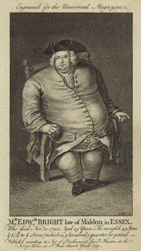 Pan Edward Bright zmarły z Maldon w Essex autorstwa English School