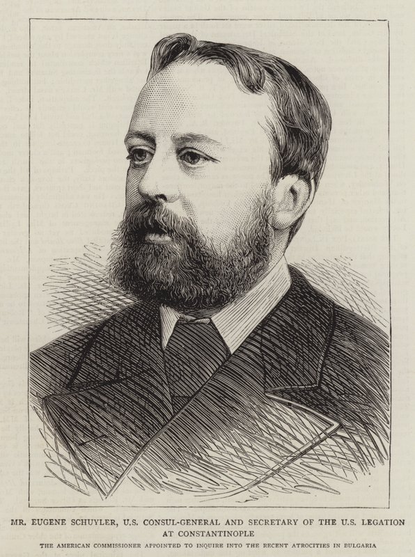 Pan Eugene Schuyler, Konsul Generalny USA i Sekretarz Poselstwa USA w Konstantynopolu autorstwa English School